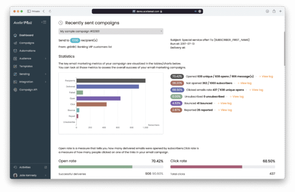 Acelle Email Marketing Web Application