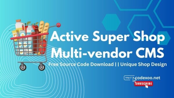 Active Super Shop Multivendor Cms