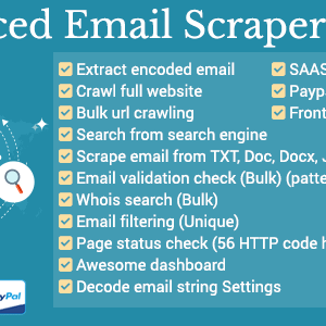 Advanced Email Scraper Saas Pack