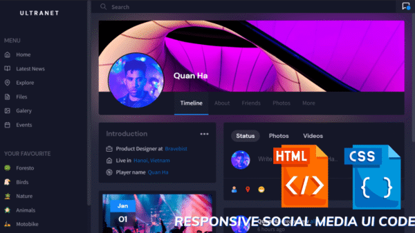 Advanced Social Network App Multipurpose