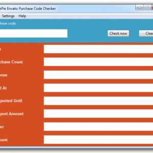 Ajax Envato Purchase Code Checker