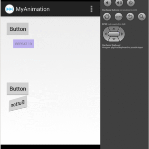 Android Animation Gestures Demo Master