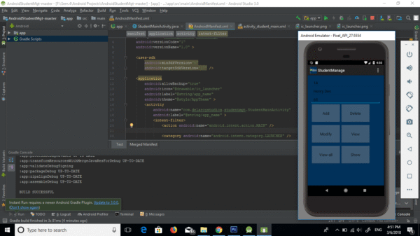 Android Crouton Sample Master