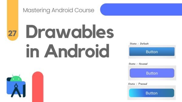 Android Drawable Styles Demo Master