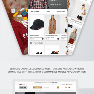Android Ecommerce Universal Android Ecommerce Store Full Mobile App With Laravel Cms