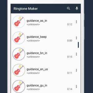 Android Ringtone Picker Master