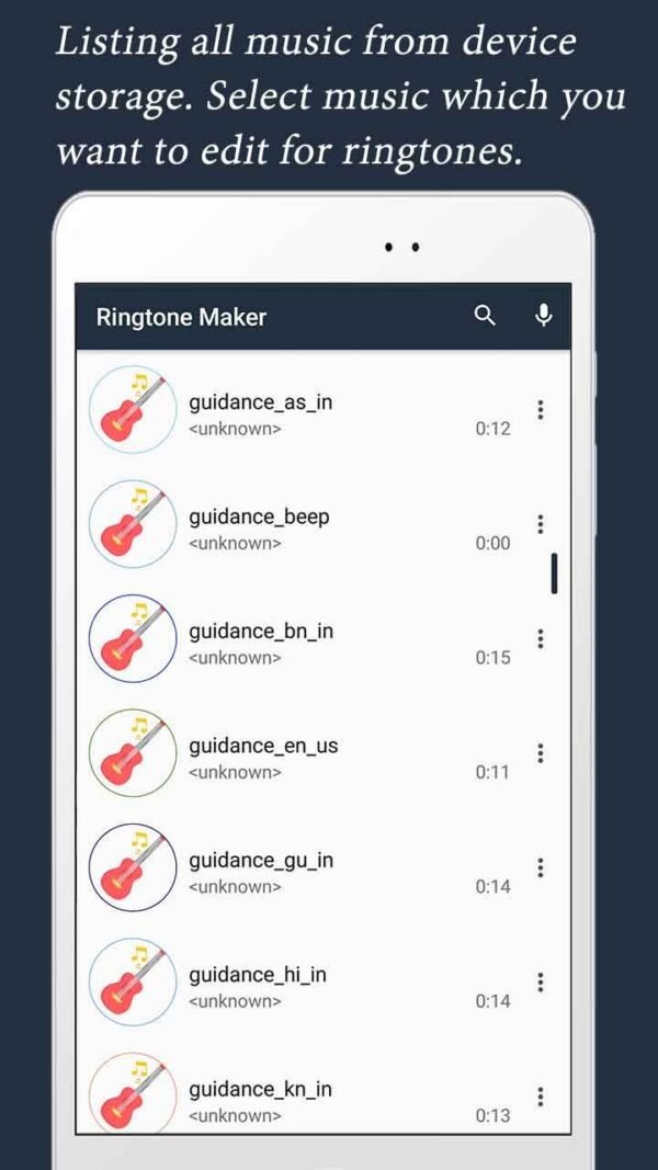 Android Ringtone Picker Master