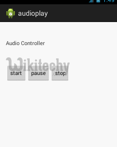 Android Simple Mediaplayer Master