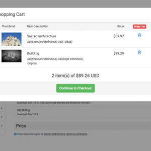 Articart Digital Portfolio Website And Shopping Cart