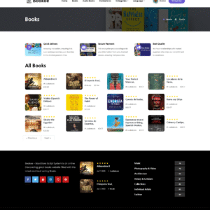 Bookstore Books Ebooks And Audiobooks Affiliate Script