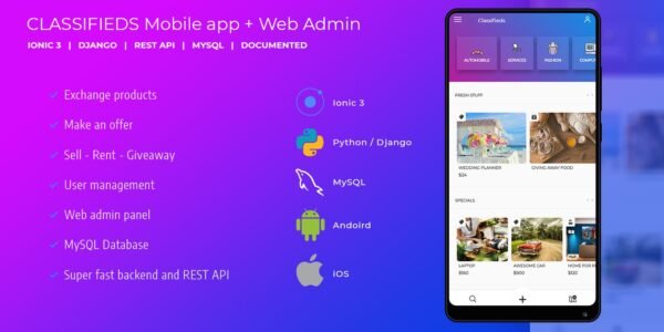 Businessapp Ionic Iosandroid Full Application With Powerful Cms