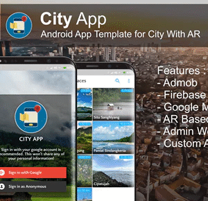 City App Firebase Admob Augmented Reality