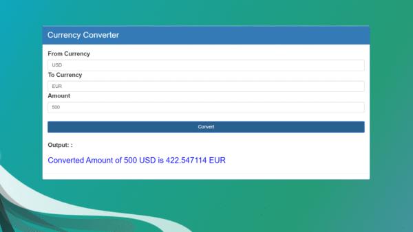Currency Converter Master