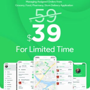 Delivery Boy For Groceries Foods Pharmacies Stores Flutter App
