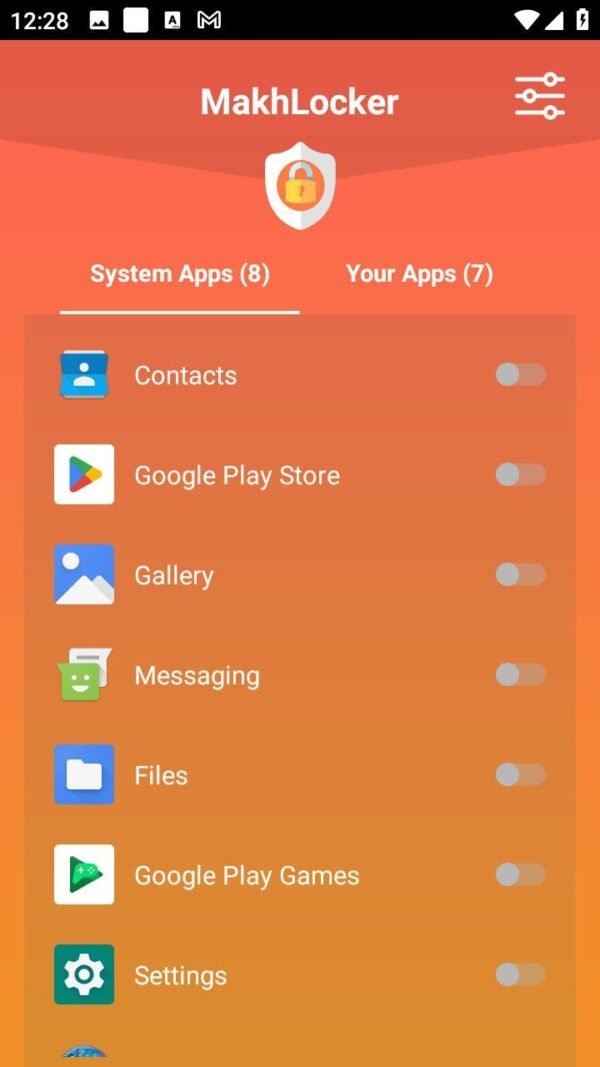 Droid App Locker