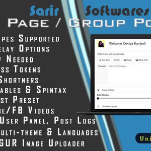 Facebook Multipagegroup Poster