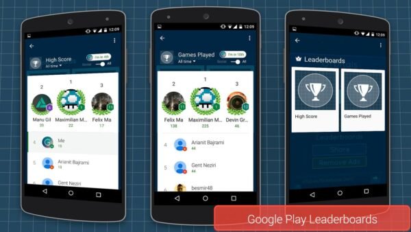 Fast Tap Admob Leaderboards Iap