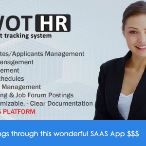 Hr Applicant Tracking System Saas App