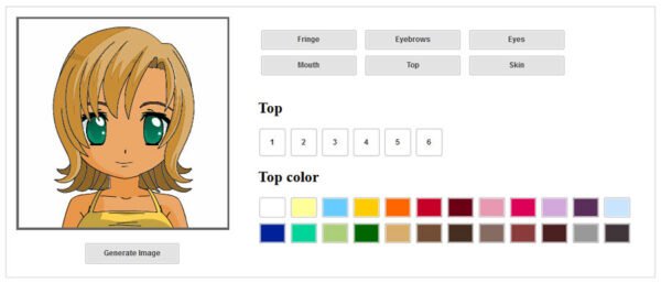 Html5 Face Builder