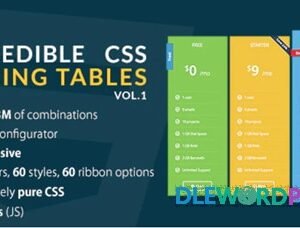 Incredible Css Pricing Tables Vol1