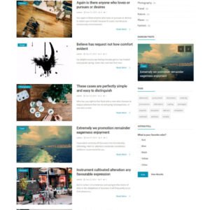 Infinite Blog Magazine Script