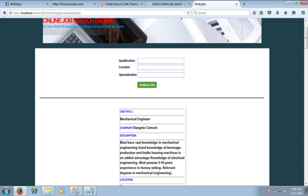 Instant Job Search Engine Aggregator