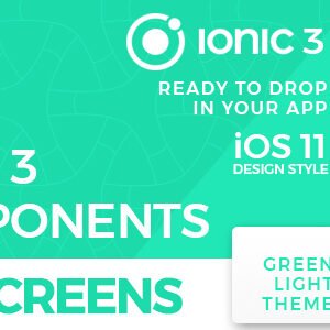 Ionic 3 Ui Theme Template App Ios 11 Style Green Light