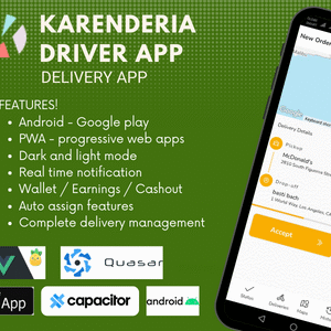 Karenderia Driver Mobile App