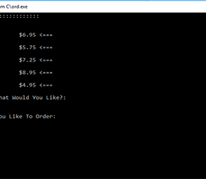 Karenderia Order Taking App