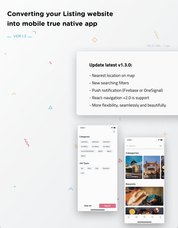 Listapp   Listing Directory Mobile App (React Native)