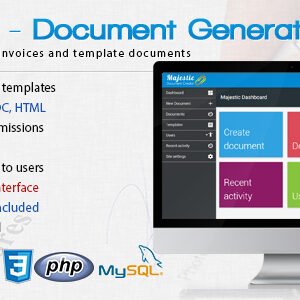 Majestic Document Generator From Template Create Custom Contracts And Invoices