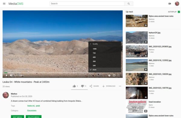 Mediacloud Video Aggregator Cms