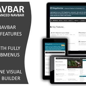 Meganavbar V 220 Advanced Mega Menu For Bootstrap 30