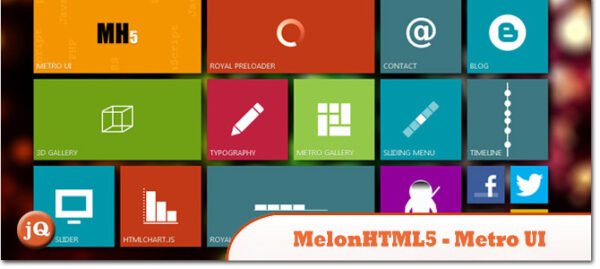 Melonhtml5 Metro Ui