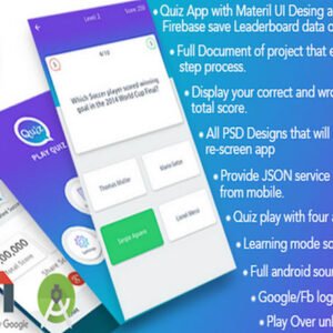 Play Quiz Material Design