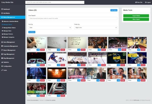 Premium Media Script