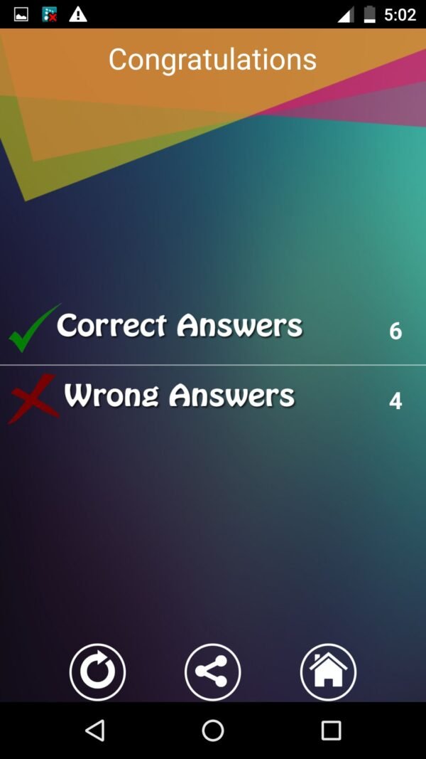Quiz App Template For Android