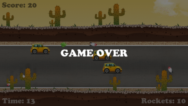Road Killer With Admob And Leaderboard