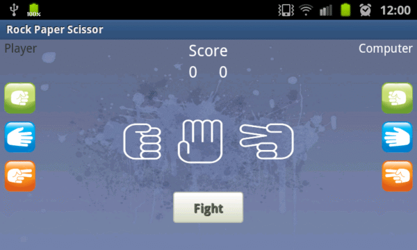 Rockpaperscissor Flat Ui With Admob