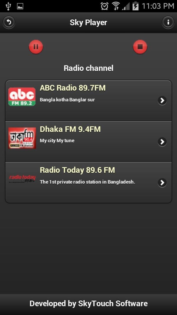 Skyplayer Android Tvradio Player