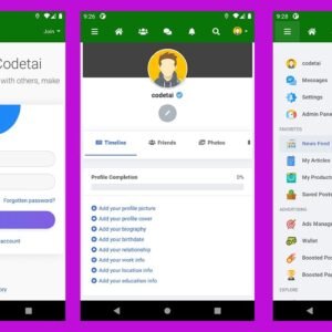 Social Network Android App Master