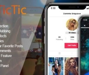 Tictic   Android   Ios Media App (Tiktok Clone)