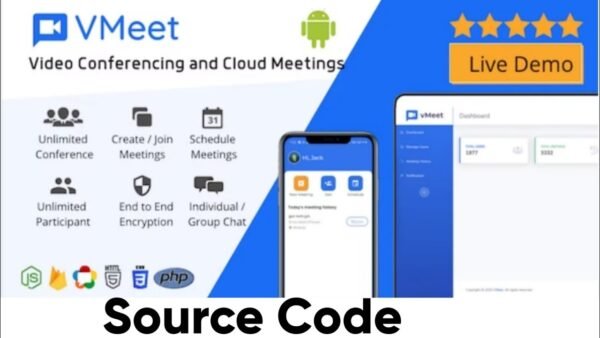 Vmeet   Video Conferencing   Meeting App (Android + Admin Panel)